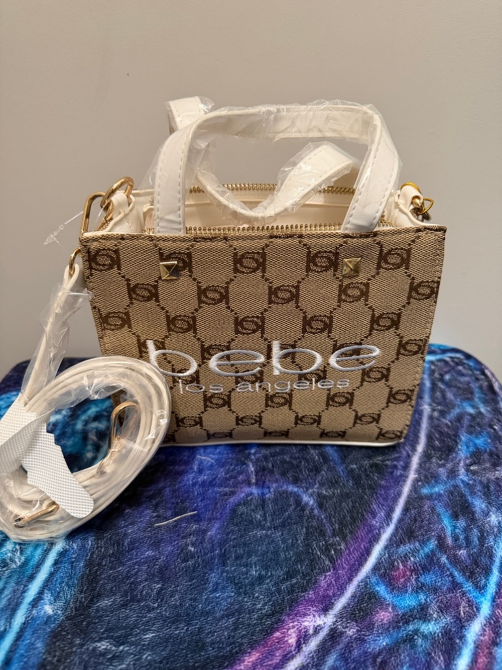 Bebe Los Angeles  Talulla Mini satchel - white